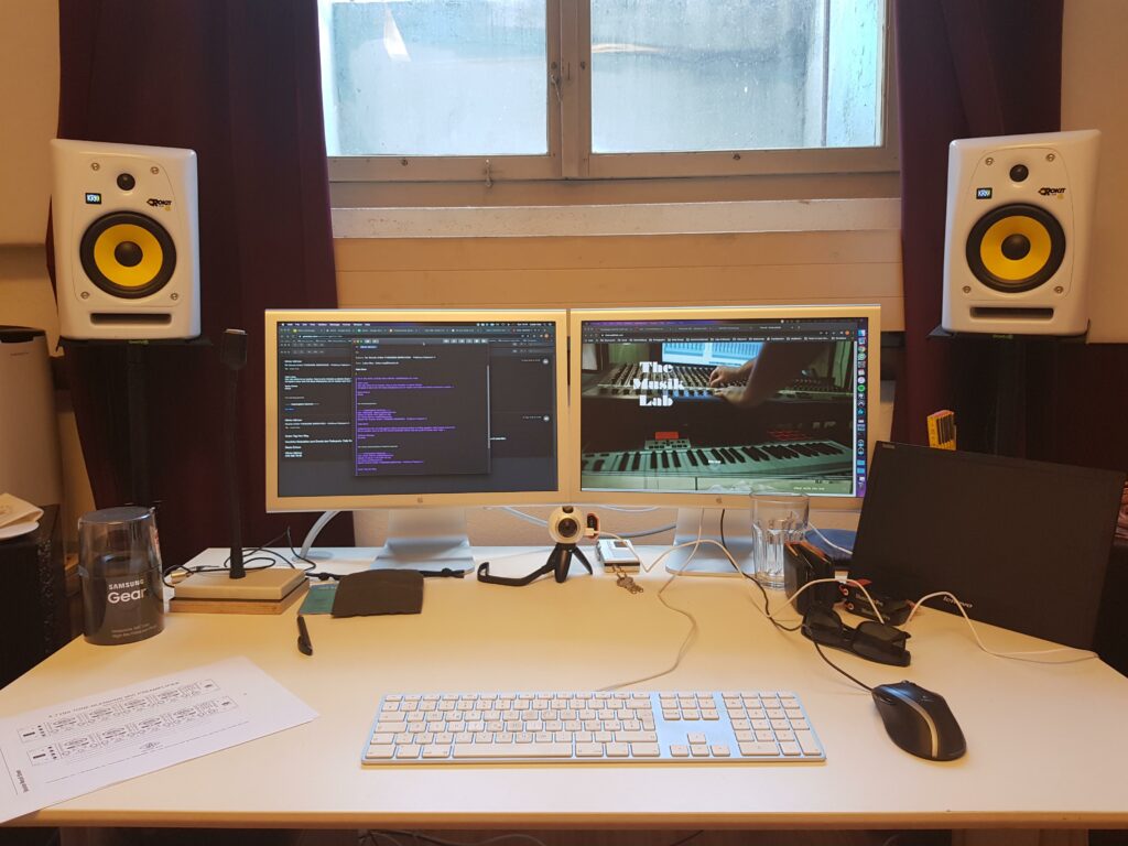 Studio Desk at KARMACULCHA Records